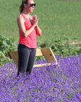 YOGA IN THE FLOWER FIELDS