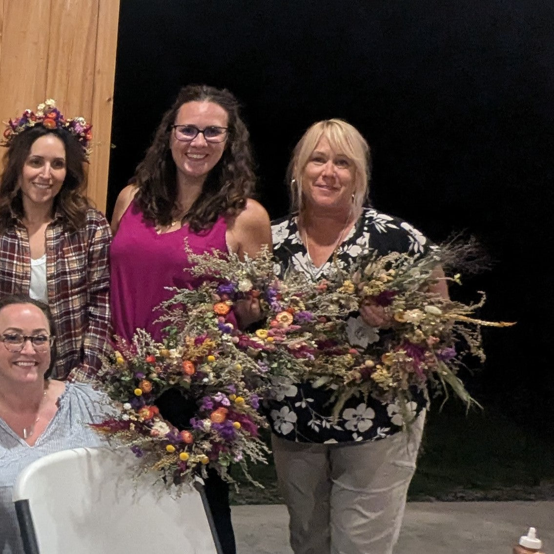 DRIED FLOWER WREATH WORKSHOP - 9/22
