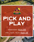 Pick and Play Admission Graphic