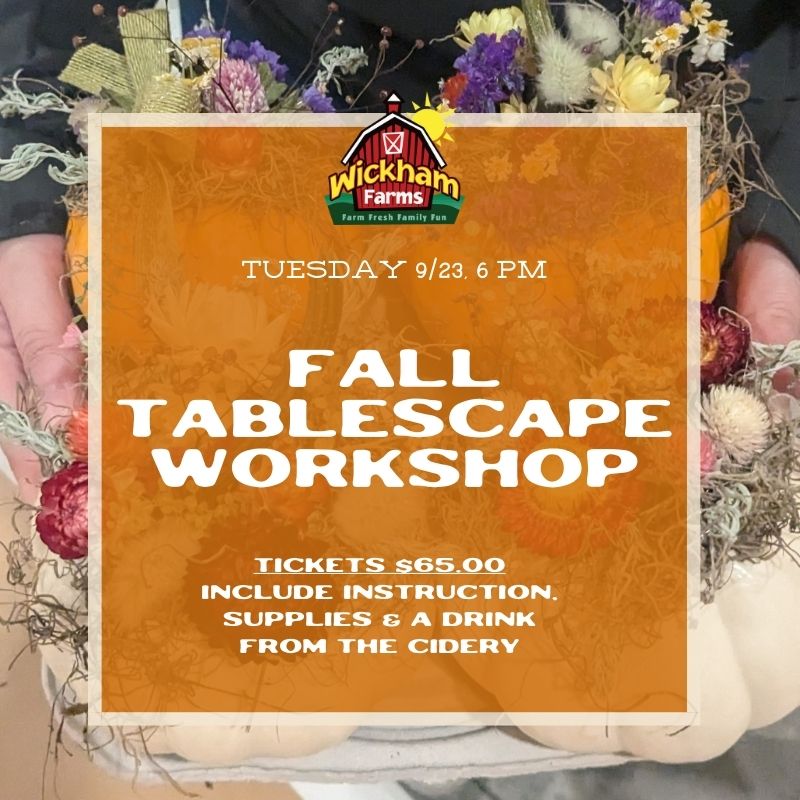 FALL TABLESCAPE WORKSHOP - 9/23